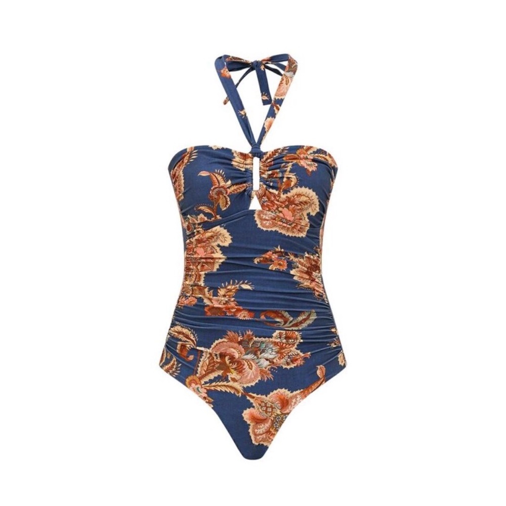 BWT Zimmermann Women Aster Wide
Link Swimsuit
